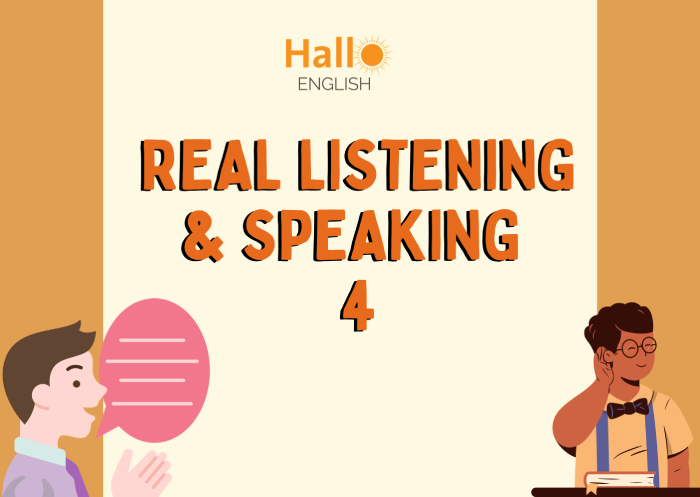 REAL LISTENING & SPEAKING 04